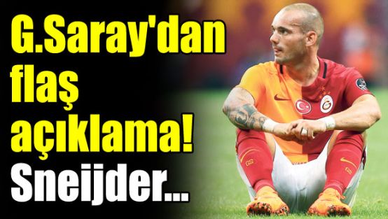 G.Saray'dan transfer açıklaması!