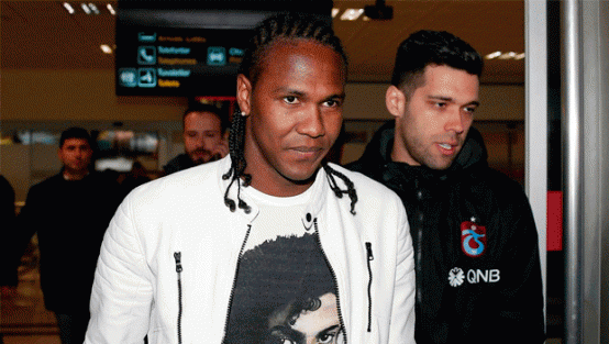 Hugo Rodallega Trabzon'a geldi!