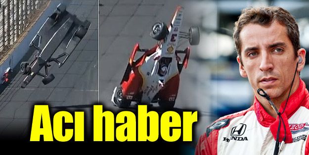 Indycar pilotundan acı haber