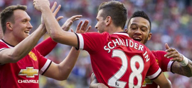 İngiliz ekibi Manchester United 'tan tek gol !