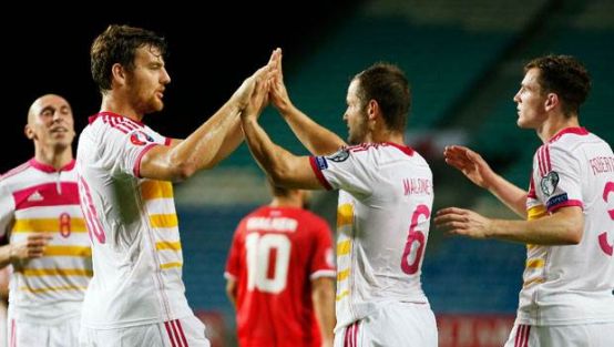 İskoçya gol oldu yağdı!