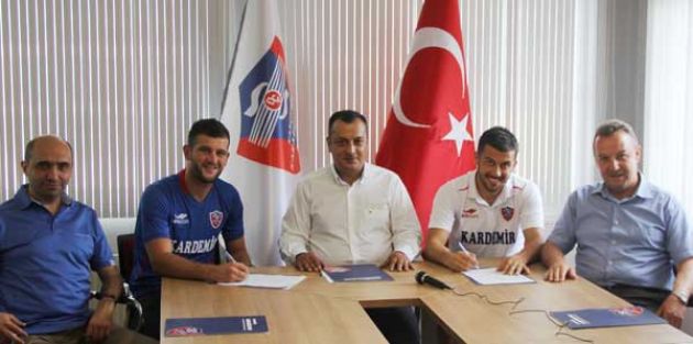 Karabükspor'da 2 transfer