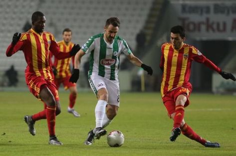 Konyaspor tek attı, 3 aldı