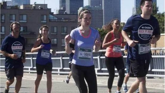 Maratonda kalbi durdu