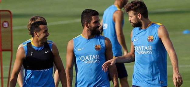 Messi tatil'de Arda Turan Kamp ta