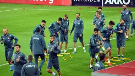 Milliler İzlanda maçına hazır!