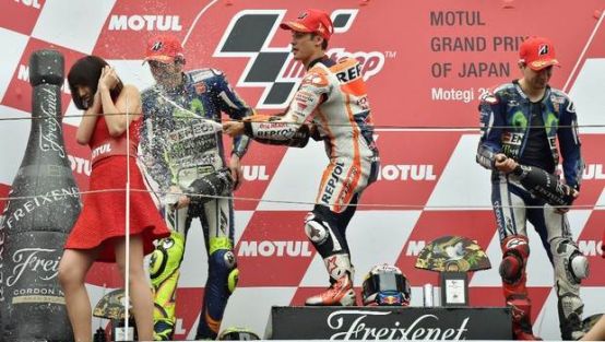 Pedrosa ilk zaferini kazandı.