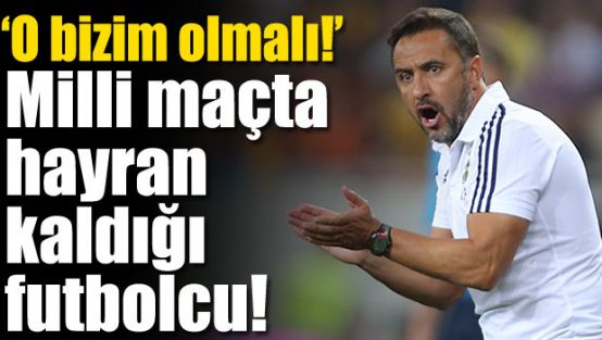 Pereira: "O bizim olmalı!"