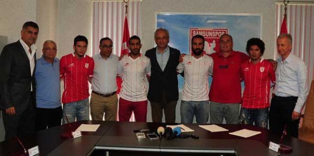 Samsunspor'da 4 imza