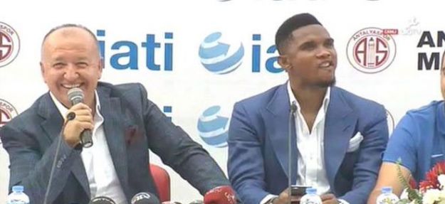 Samuel Eto'o imzayı attı!