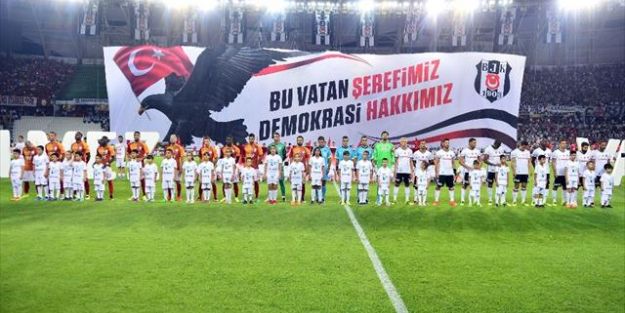 Süper Kupa'da anlamlı açılış
