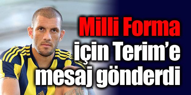 Terim'e Milli Takım mesajı