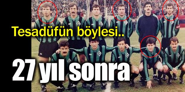 Tesadüfün böylesi! 27 yıl sonra...