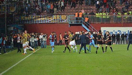 TFF’den olaylı Trabzon-Fenerbahçe kararı