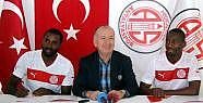 Antalyaspor'da 2 imza daha