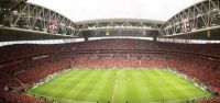 Arena'da bomba araması!