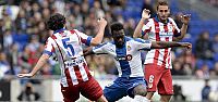 Atletico 10 kişiyle kazanamadı