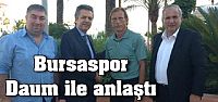 Bursaspor yeni hocası Daum