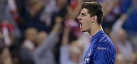 Courtois'ya göre favori Chelsea