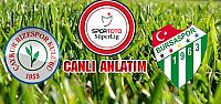 Ç.Rizespor - Bursaspor Canlı Anlatım