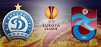 Dinamo Minsk - Trabzonspor İlk 11'leri!