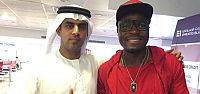 Emenike, Dubai'de böyle karşılandı