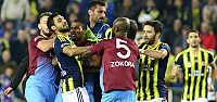 F.Bahçe-Trabzonspor maçında futbolcular...