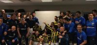 Fenerbahçe'den galibiyet pozu