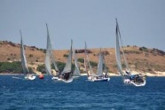 Foça'da yelken şenliği düzenlendi