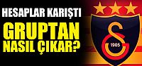 Galatasaray gruptan nasıl çıkar