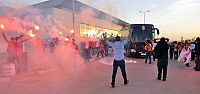 Galatasaray'a Elazığ'da Coşkulu Karşılama