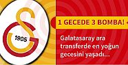 Galatasaray'da gece hareketli geçti