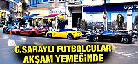 Galatasaraylı yıldızların araçları