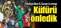 'Küfürü önledik pankartları toplattık'