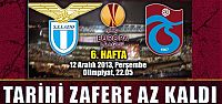Lazio-Trabzonspor maçı başlıyor