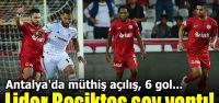 Lider Beşiktaş şov yaptı