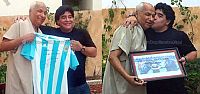 Maradona 29 yıl sonra onunla buluştu