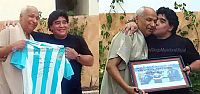 Maradona'dan klas hareket!