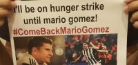 Mario Gomez için açlık grevine başladı