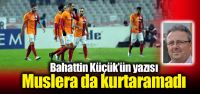 "Muslera da kurtaramadı"