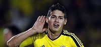 Rodriguez Real Madrid'in listesinde