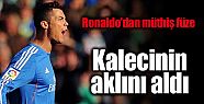 Ronaldo kalecinin aklını aldı