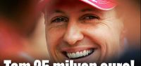 Schumacher'e servet döktüler