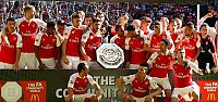 Sezonun ilk kupası Arsenal'in