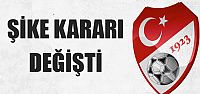 TFF Şike Kararlarını değiştirdi