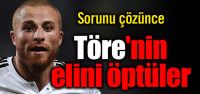 Töre'nin elini öptüler