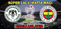 Torku Konyaspor - Fenerbahçe Muhtemel 11'ler