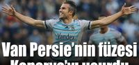 Van Persie'nin füzesi Kanarya'yı uçurdu...