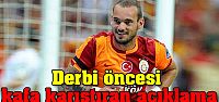 Wesley Sneijder'den Fenerbahçe açıklaması