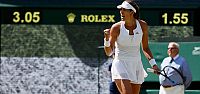Wimbledon'da Muguruza finale yükseldi!
